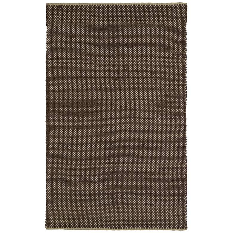 Image 1 Kaleen Colinas COL04-40 5' x 7'6" Chocolate Area Rug