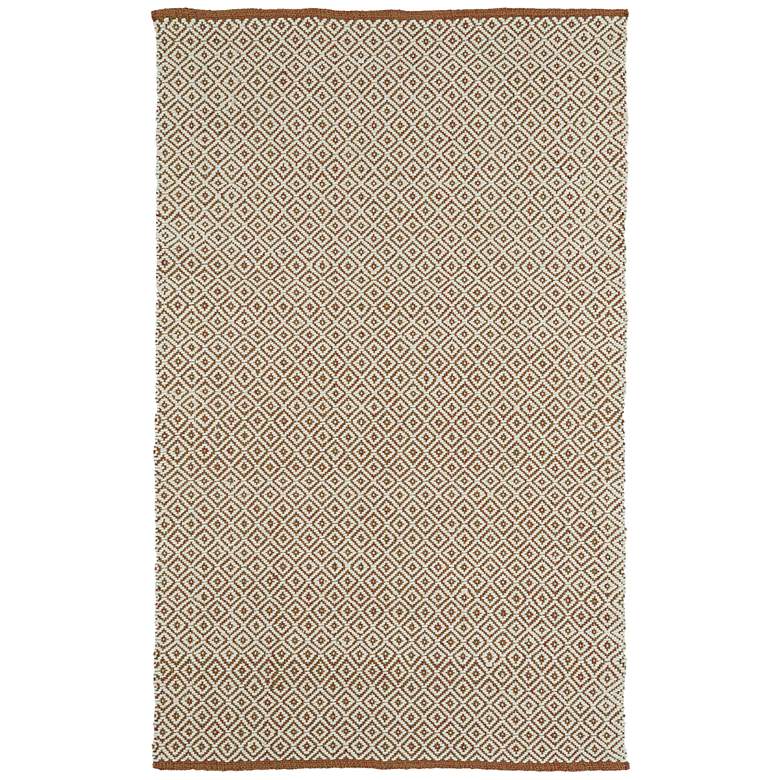 Image 1 Kaleen Colinas Cream and Tan 5'x8' Wool And Jute Rug