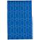 Kaleen Glam GLA07-17 Bright Blue Flatweave Wool Area Rug