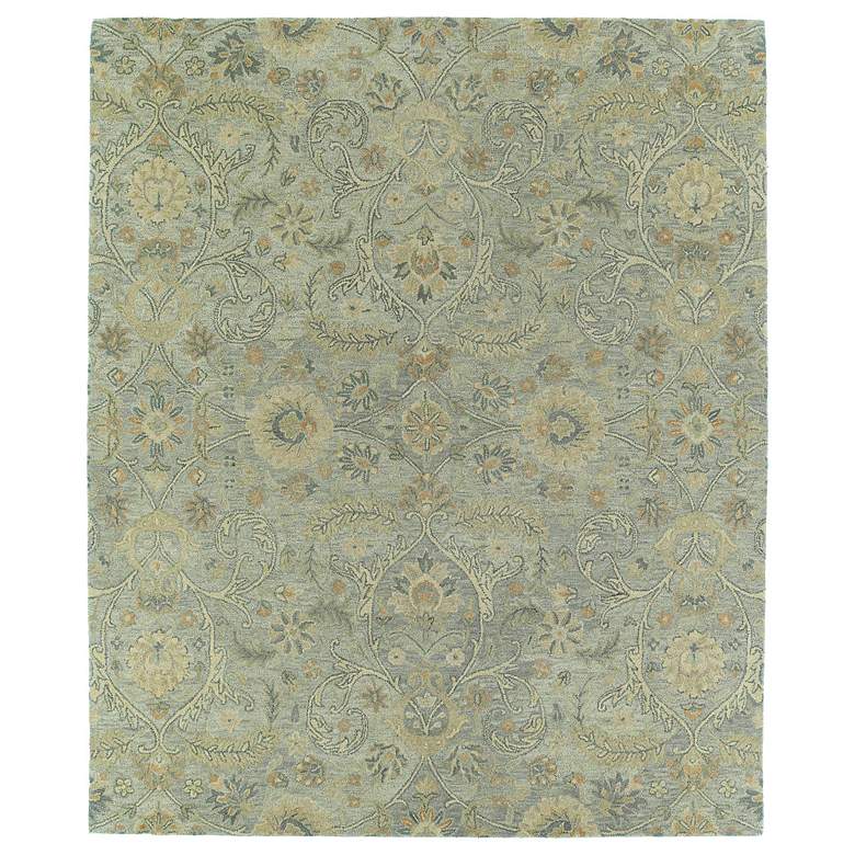 Image 1 Kaleen Helena 3200-77 Athena Silver 5'x7'9" Wool Area Rug