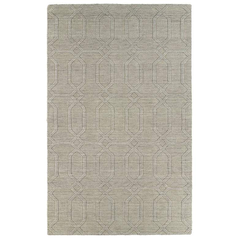 Image 1 Kaleen Imprints Modern IPM03-84 Oatmeal 5'x8' Area Rug