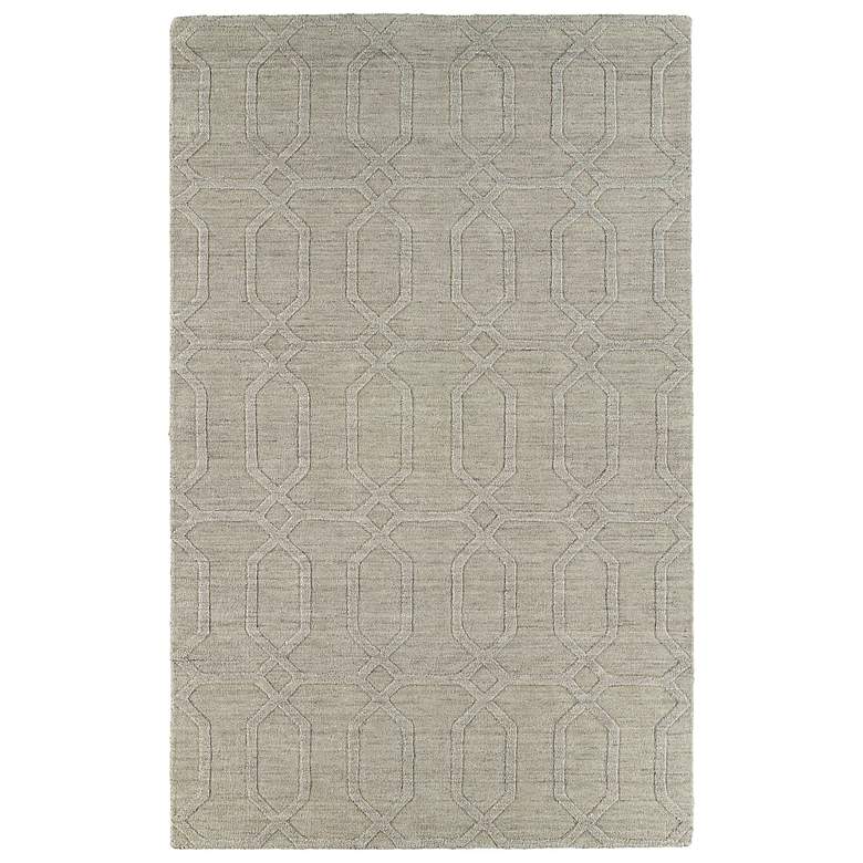 Image 1 Kaleen Imprints Modern IPM03-84 Oatmeal 5&#39;x8&#39; Area Rug