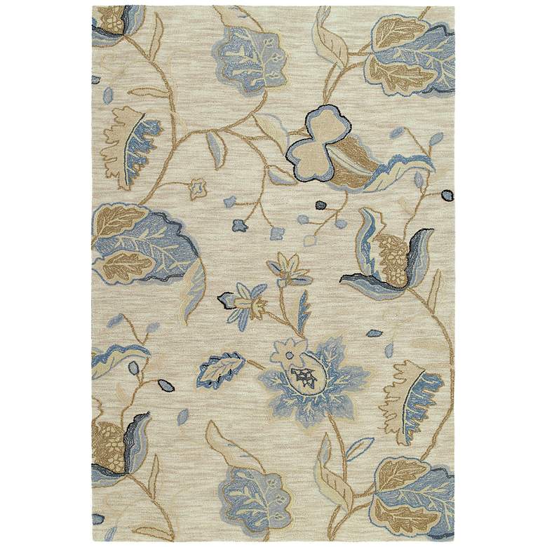 Image 1 Kaleen Inspire 6404-17 Spectacle Blue 5&#39;x7&#39;6 inch Area Rug