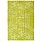 Kaleen Origami ORG04-96 Lime Green Wool Area Rug