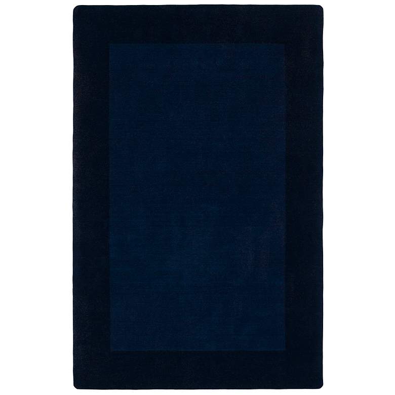 Image 1 Kaleen Regency 7000-22 Navy 5&#39;x7&#39;9 inch Wool Area Rug