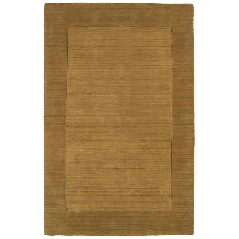 Image 1 Kaleen Regency 7000-28 Yellow 5&#39;x7&#39;9 inch Wool Area Rug