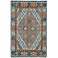 Kaleen Relic RLC07-75 Gray and Black Wool Area Rug