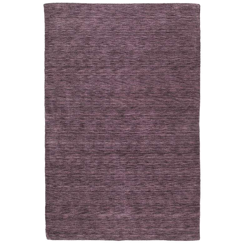 Image 1 Kaleen Renaissance 4500-65 Aubergine 5&#39;x7&#39;6 inch Wool Area Rug