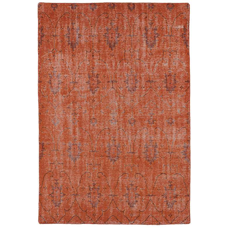 Image 1 Kaleen Restoration RES01-31 4'x6' Pumpkin Wool Area Rug
