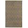 Kaleen Revolution REV02-28 Gray and Yellow Wool Area rug