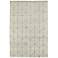 Kaleen Solitaire SOL05-29 Sand and Gray Bamboo Silk Area Rug