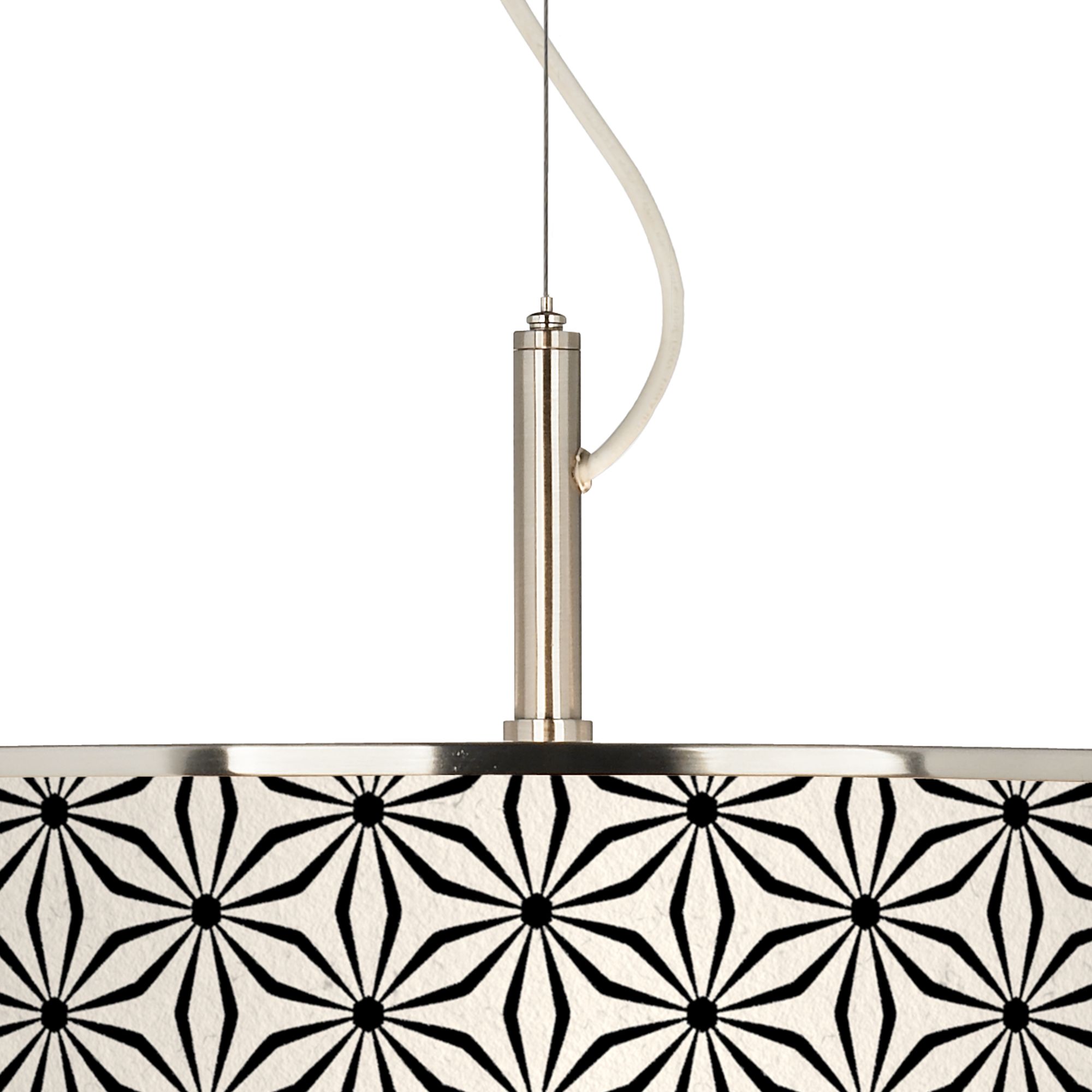 Image 2 Kaleidoscope Flowers Giclee Glow 20" Wide Pendant Light more views