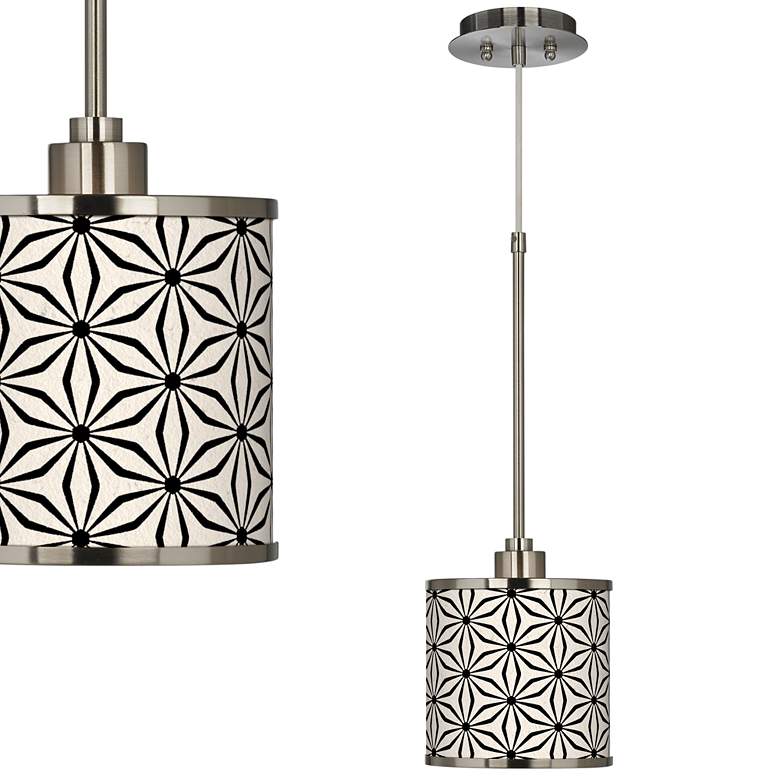 Image 1 Kaleidoscope Flowers Giclee Glow Mini Pendant Light