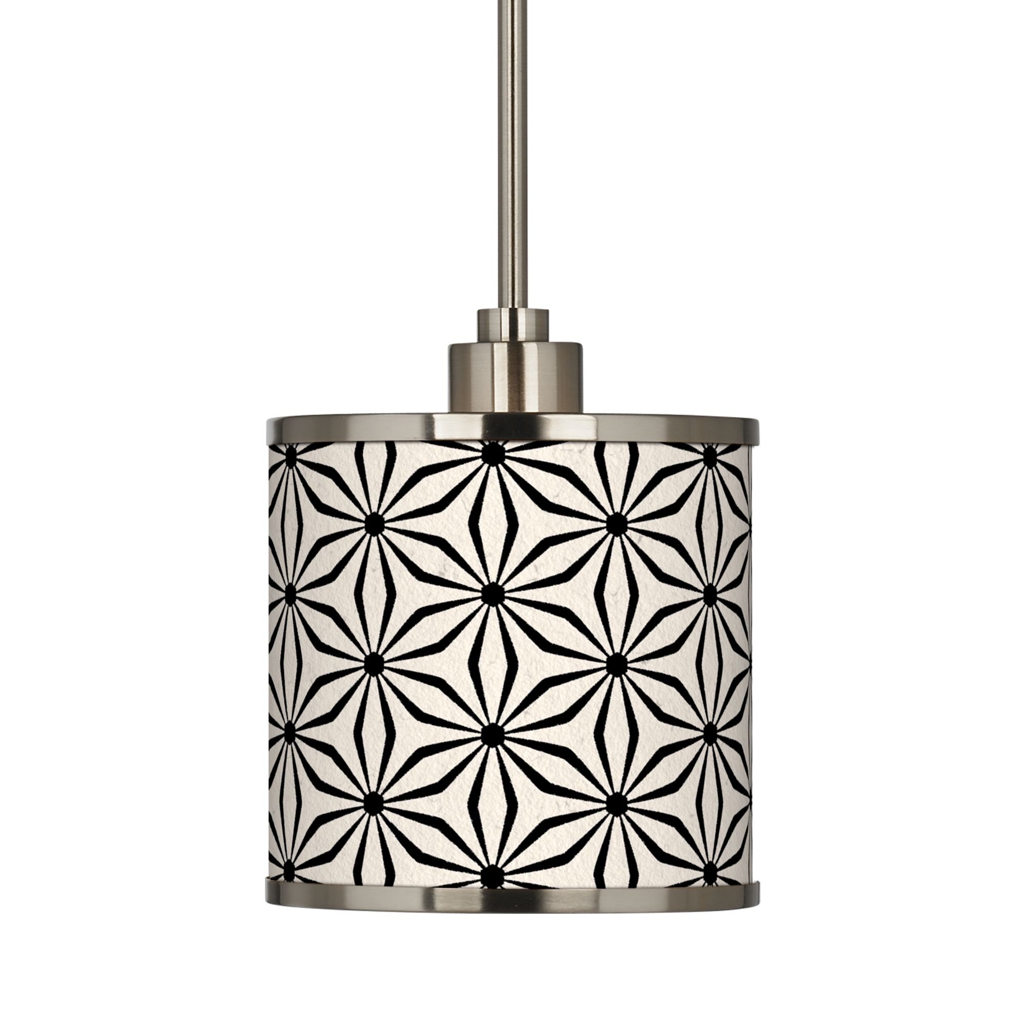 Image 3 Kaleidoscope Flowers Giclee Glow Mini Pendant Light more views