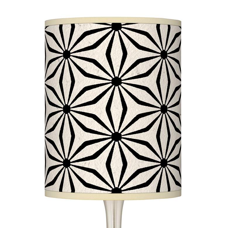 Image 2 Kaleidoscope Flowers Giclee Modern Droplet Table Lamp more views