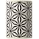 Kaleidoscope Flowers Giclee Round Cylinder Lamp Shade 8x8x11 (Spider)