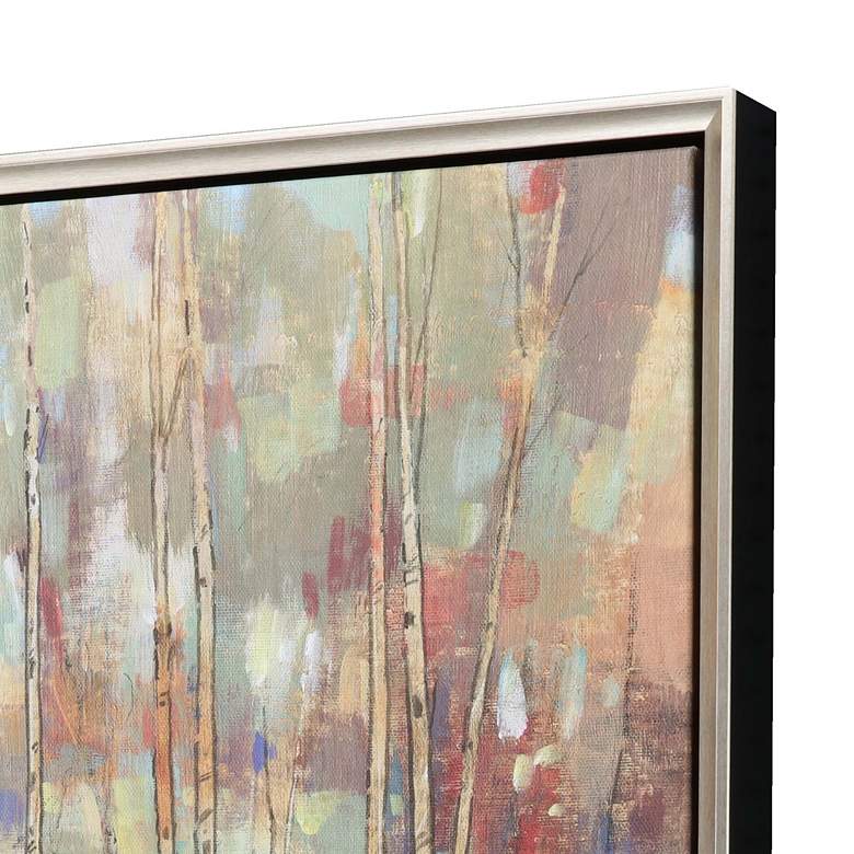 Image 2 Kaleidoscopic Forest I 38" Square Framed Canvas Wall Art more views