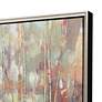 Kaleidoscopic Forest I 38" Square Framed Canvas Wall Art