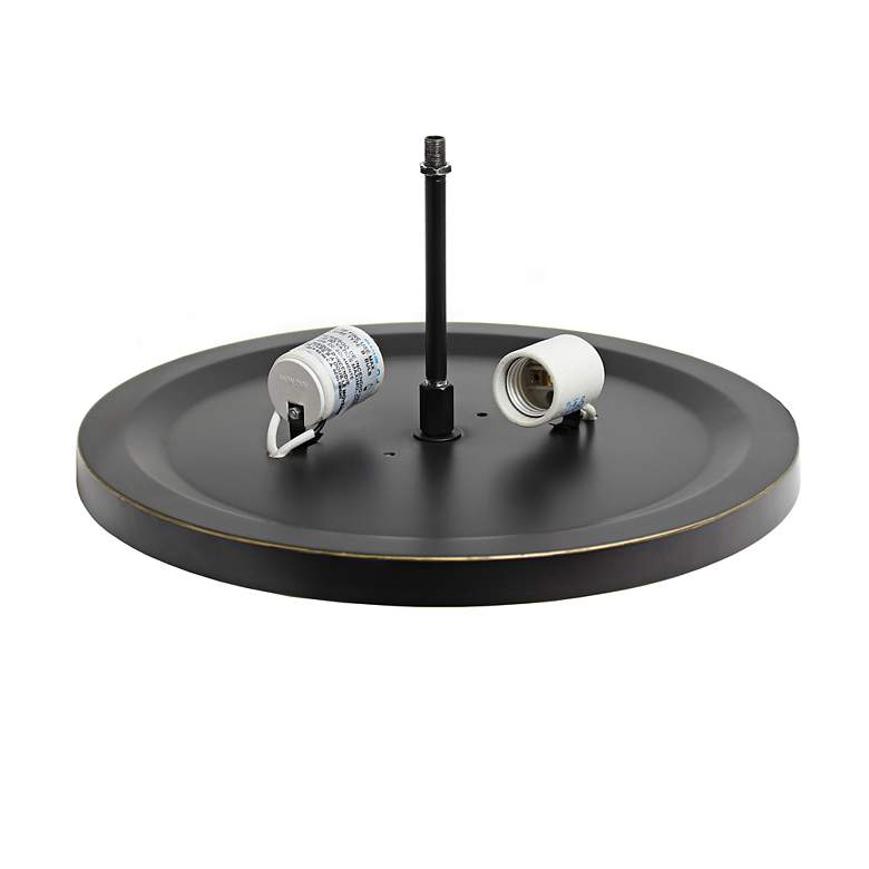 Image 5 Kali 13" Wide Bronze Crystal 2-Light Ceiling Lights Set of 2 more views