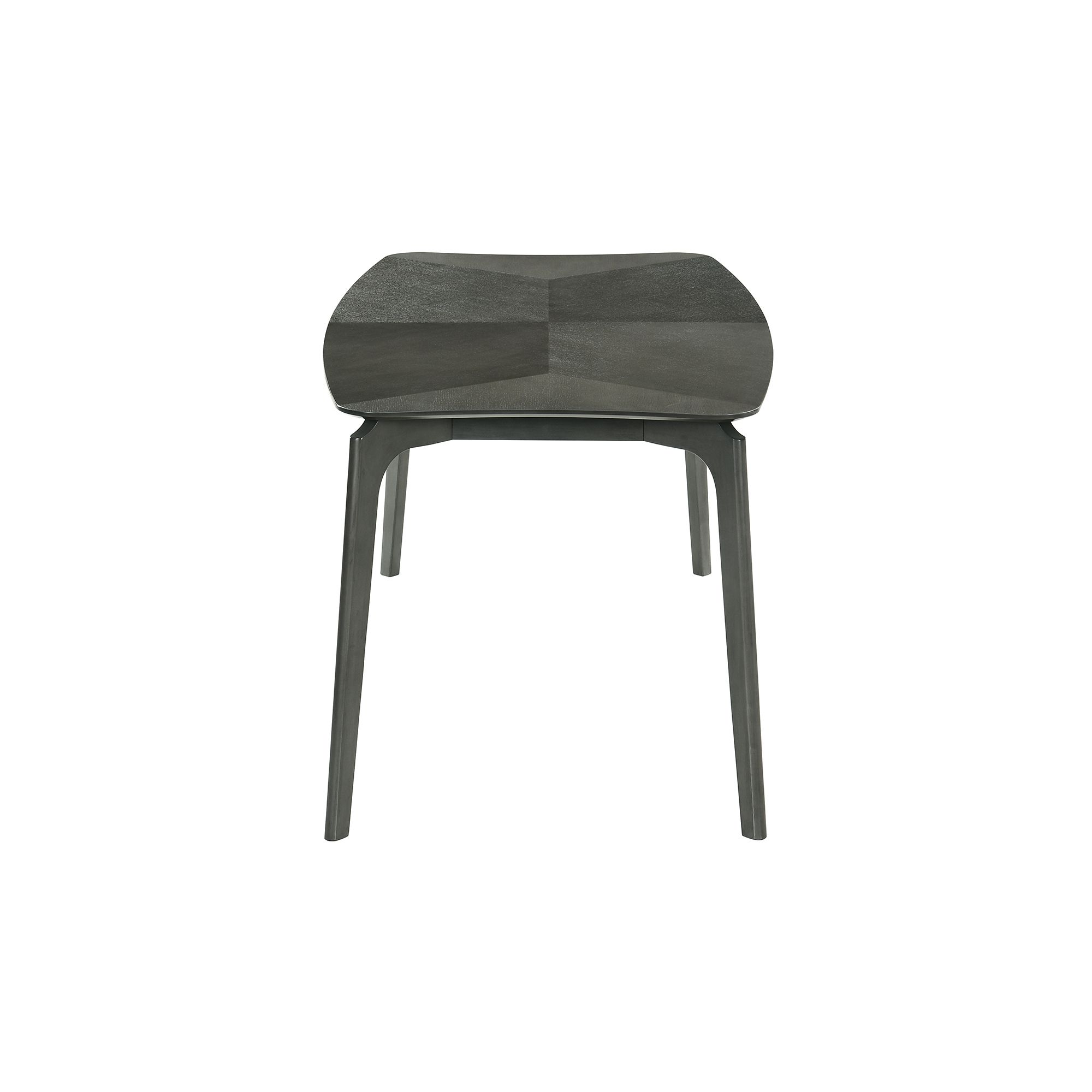 Image 4 Kalia 63 in. Wide Dining Table in Wood and Gray Finish more views