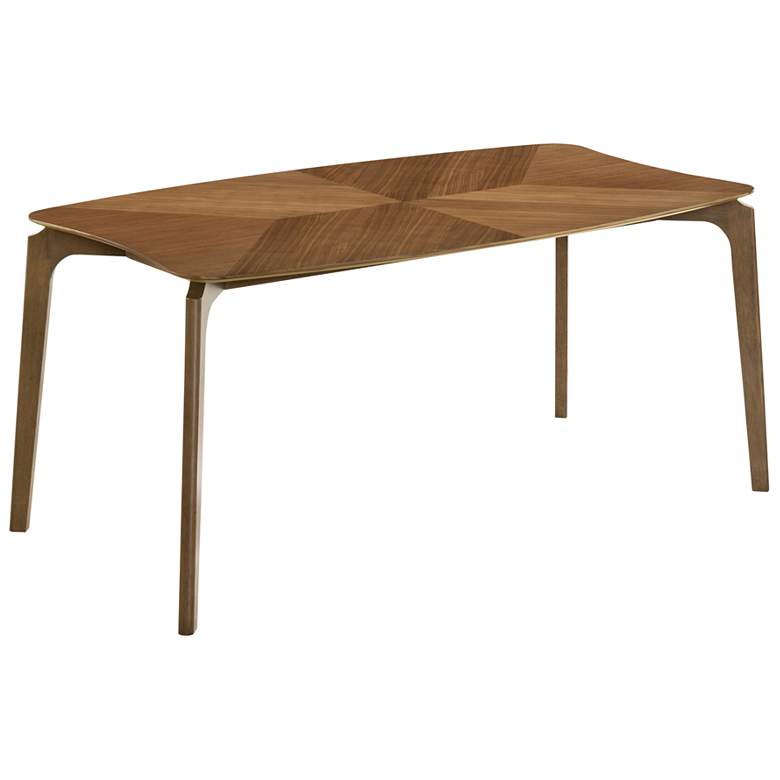 Image 1 Kalia 63 in. Wide Dining Table in Wood and Walnut Finish
