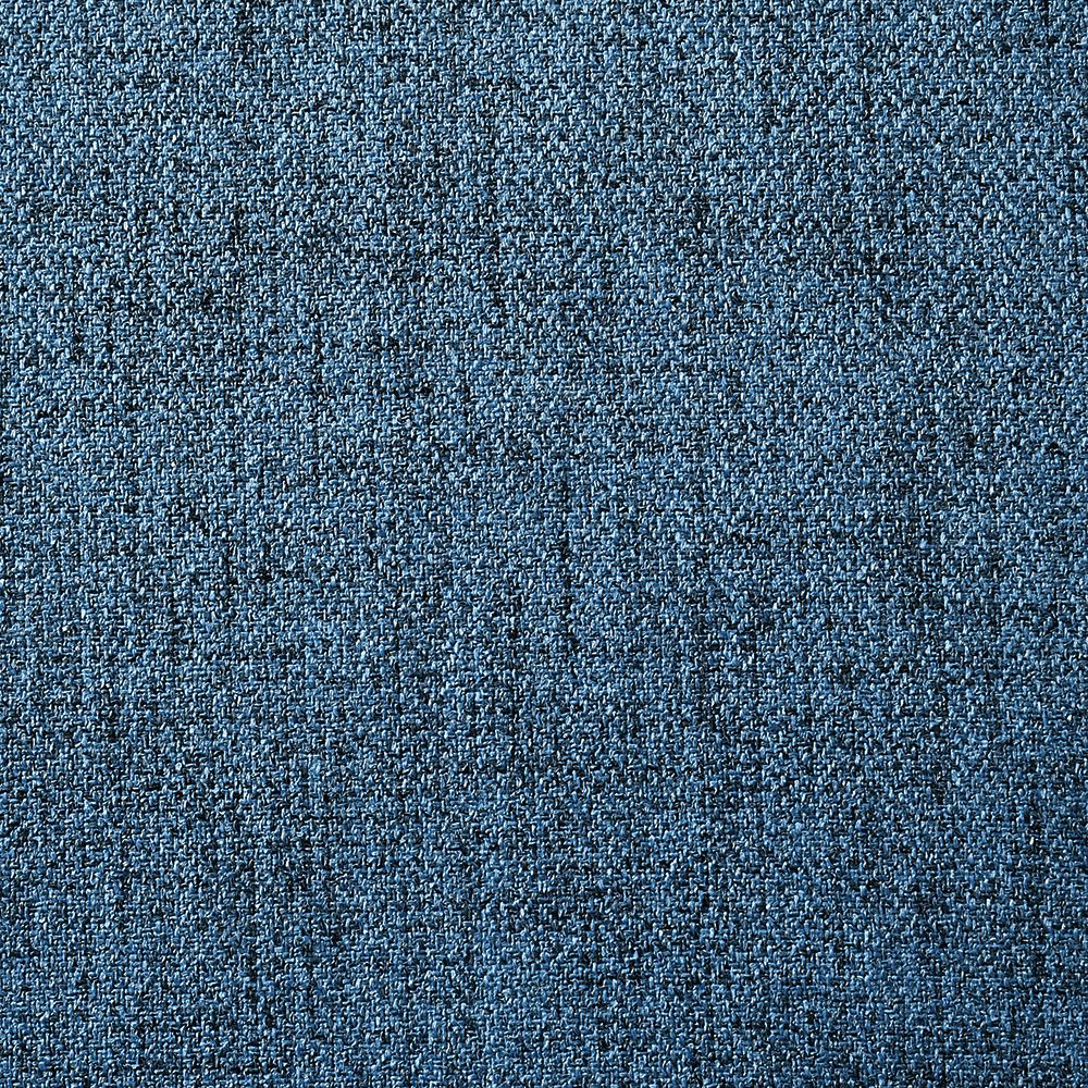 Kalia Set of 2 Dining Chairs in Wood and Walnut Finish with Blue Fabric