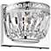 Kalispell Collection 5" High Crystal Sconce