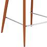 Kalle 26" Cognac Leather Counter Stool