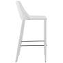 4_Kalle 30" White Leather Bar Stool more views