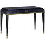 3_Kallista 46 1/2" Wide Dark Sapphire Wood Writing Desk
