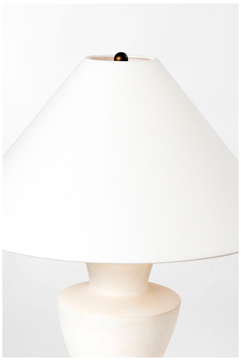 Image 5 Kamas Ivory  Ceramic 3-Stack Bowl Table Lamp more views