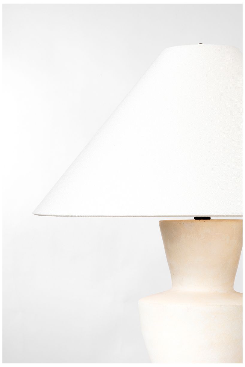 Image 6 Kamas Ivory  Ceramic 3-Stack Bowl Table Lamp more views