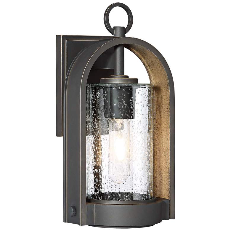 Kamstra 13 1/2&quot; High Oil-Rubbed Bronze Outdoor Wall Light