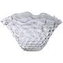 Kandela 16 1/2" Wide Clear Glass Decorative Bowl