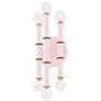 1_Kane 12" High Rose Water Finish Modern Brass Accent Wall Sconce