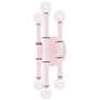 1_Kane 12" High Rose Water Finish Polished Nickel Accent Wall Sconce
