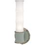 1_Kane 13.38" High Celadon Finish Polished Nickel Accent Wall Sconce