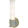 Kane 13.38" High Matte Celadon Finish Modern Brass Accent Wall Sconce