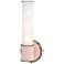 Kane 13.38" High Rose Water Finish Polished Nickel Accent Wall Sconce