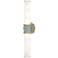 Kane 21.75" High Celadon Finish Modern Brass Accent Wall Sconce