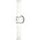 Kane 21.75" High Daisy Finish Polished Nickel Accent Wall Sconce