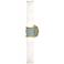 Kane 21.75" High Matte Celadon Finish Modern Brass Accent Wall Sconce