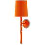 1_Kane 22.5" High Pumpkin Polished Nickel Finish Wall Sconce w/ Celadon Shade