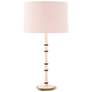 1_Kane 31" High Rose Water Modern Brass Finish Table Lamp with Celadon Shade