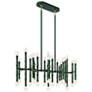 2_Kane 38.25" Wide Jungle And Modern Brass Pendant more views