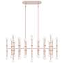 1_Kane 38.25" Wide Rose Water Finish Polished Nickel Accent Chandelier