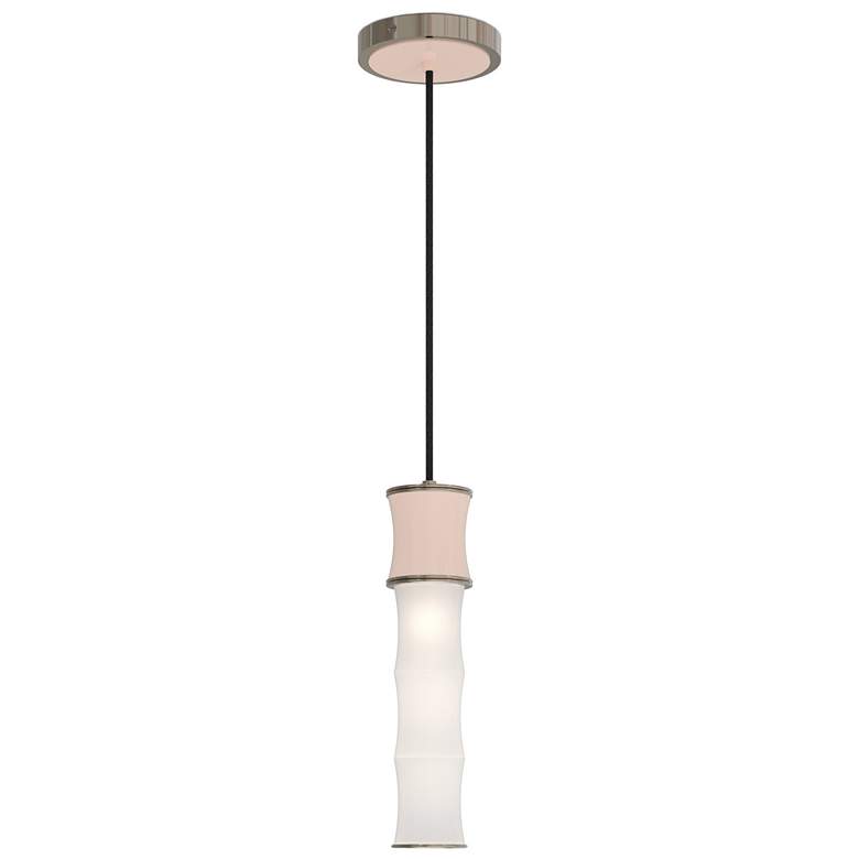Image 1 Kane 5" Wide Rose Water Finish Polished Nickel Accent Pendant