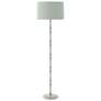 1_Kane 64.5" High Matte Celadon Polished Nickel Floor Lamp w/ Celadon Shade