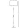 2_Kane 64.5" High Rose Water Modern Brass Finish Floor Lamp w/ Celadon Shade more views