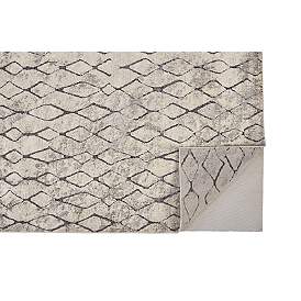 Image4 of Kano 3872F 6'7"x9'6" Ivory and Charcoal Trellis Area Rug more views